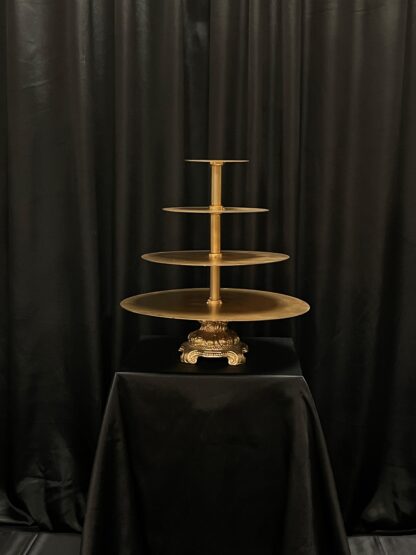 4 Tier Golden Cup-Cake Stand
