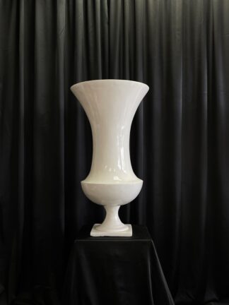 White Floral Urn (2)